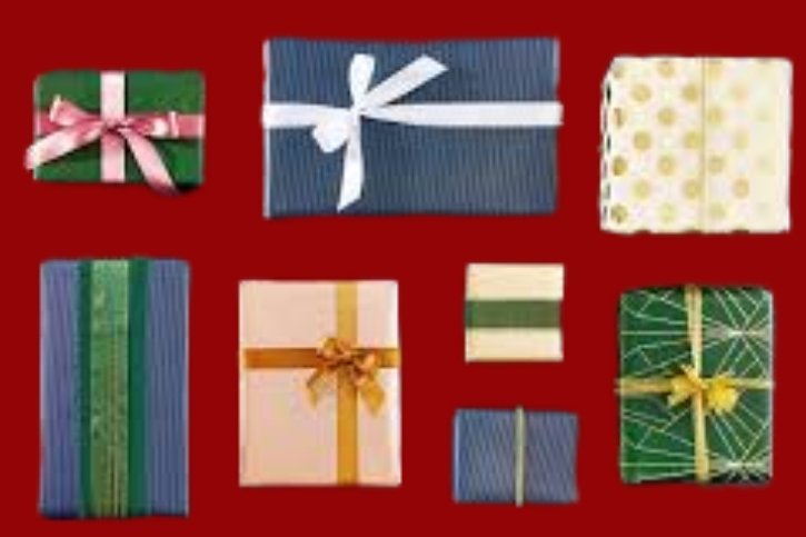 How to wrap Christmas gifts