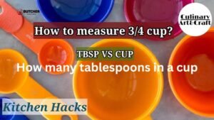 How Many Tablespoons in 1/4 Cup